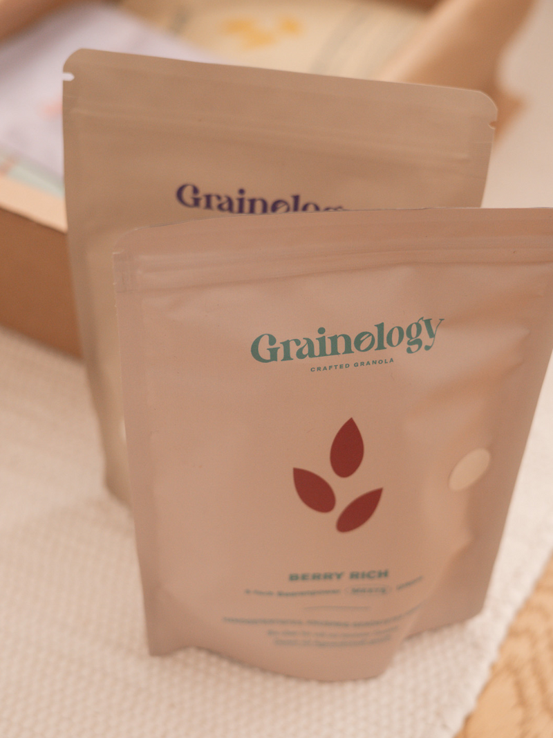 Geschenkset: Geschenkverpackung, 2 x Granola, inkl. Versand