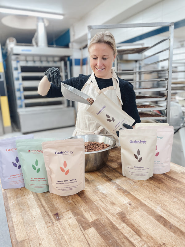 Geschenkset: Geschenkverpackung, 2 x Granola, inkl. Versand